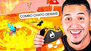 CACEI BOUNTY com o MELHOR COMBO de FLAME do Blox fruits 🔥