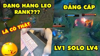 TOP khoảnh khắc điên rồ nhất LMHT #32: Nữ streamer mặc váy chơi bằng chân, Đỉnh cao LV 1 solo LV 4