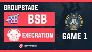 Just ML Cup Day 6 BSB vs Execration Game 1 (BO3) | Just ML Mobile Legends