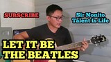 LET IT BE BY THE BEATLES | BASIC GUITAR TUTORIAL FOR BEGINNERS