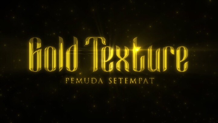 Gold Texture - After Effect
