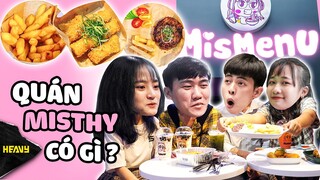 Review Quán Mismenu Của Misthy | Food Tour: Quán Ăn Của Các Hot Streamer | HEAVY