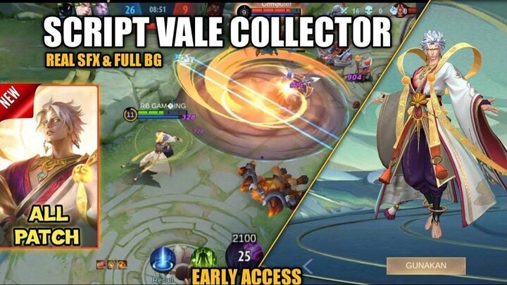 Review Skin Collector VALE, Auto Gendong Tim - Mobile Legends