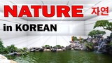 NATURE AND PLACE IN KOREAN 자연 - Korean vocabulary AJ PAKNERS