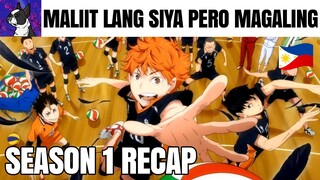 Mamaw Siya Maglaro ng Volleyball Kahit Maliit Lang Siya | Anime Recaps Tagalog