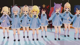 [MMD]Girls' dance to <Revolutionary☆Metamorphose!>|<Genshin Impact>