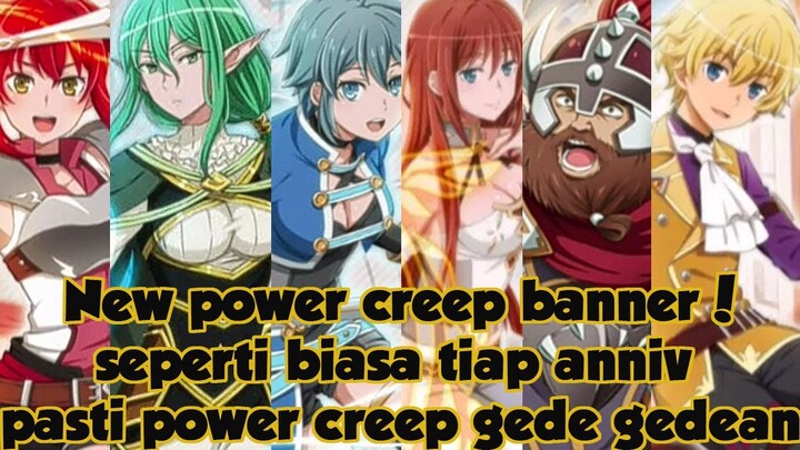 Baru kemaren banner power creep unit, sekarang di power creep lagi lel... | DanMachi Memoria Freese