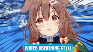 Doggo Water Breathing Style : 11th Form【Hololive English Sub】