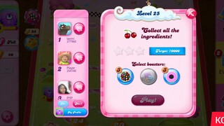 CANDY CRUSH SAGA LEVEL 25 (NEW VERSION)