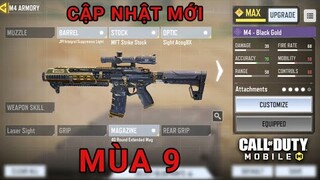 COD Mobile | SIÊU CẬP NHẬT: MÙA 9 - Tính Năng Tùy Chỉnh Súng Quá Bá Đạo