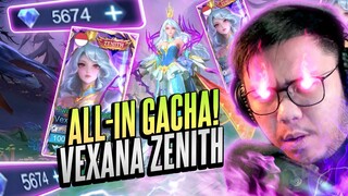 ABIS BERAPA DIAMOND GACHA SKIN VEXANA!? - Mobile Legends