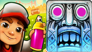 Subway Surfers San Francisco 2017 VS Temple Run 2! HD