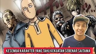 Kesemua Karakter Yang Tahu Kekuatan Sebenar Saitama