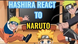 Hashira's React To Naruto 🍜As a New Hashira||No part 2 😑||Au||