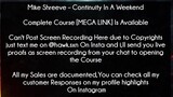 Mike Shreeve Course Continuity In A Weekend download