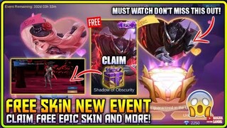 FREE SKIN NEW UPCOMING EVENT | Mobile Legends 2021