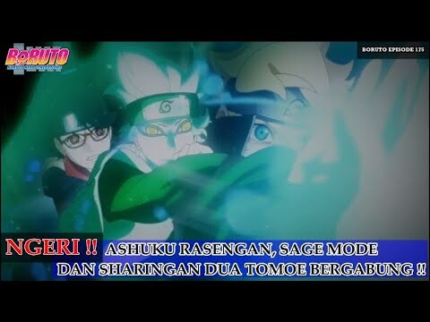 PERTEMPURAN TERAKHIR BORUTO SARADA MITSUKI MELAWAN DEEPA |SARADA BANGKITKAN TOMOE SHARINGAN KEDUANYA