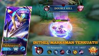 Irithel Marksman Terkuat!! | The Best Gameplay Irithel, Best Build and Emblem Irithel