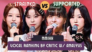 NMIXX has the strongest vocal line of the 4th generation?! (vocal ranking by a critic with analysis)