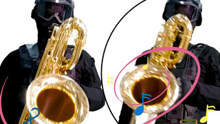 Chàng trai thể hiện bản Saxophone của "Pacific Rim"