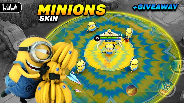 MINIONS in Mobile Legends ๐ฑ๐ฑ + Giveaway