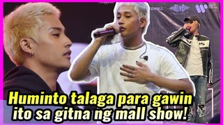 SB19 Ken TOOK A BREAK sa gitna ng mall show niya para magawa ito sa mga fans!