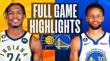 WARRIORS vs PACERS FULL GAME HIGHLIGHTS | December 5, 2022 | Warriors vs Pacers Highlights NBA 2K23
