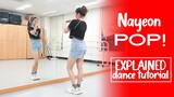 NAYEON(나연) 'POP!' Dance Tutorial | Mirrored + Explained