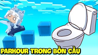 MEOWPEO ĐAU ĐẦU KHI CHƠI MAP PARKOUR TRONG BỒN CẦU KHỔNG LỒ SIÊU DỊ TRONG MINI WORLD