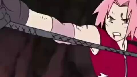 Epic moment 🤯 Sakura vs Sasori0_0