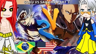 Gods react to Goku Vs Saitama Part 3 || Record of ragnarok || 2/2 - (🇧🇷_🇺🇸)