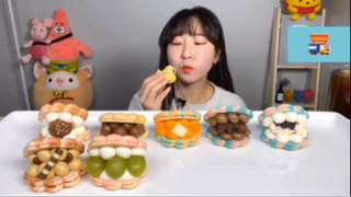 Mukbang bánh ngọt #anngon