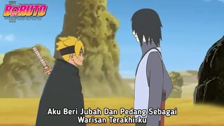 Warisan Pedang&Jubah Sasuke Diberikan ke Boruto Untuk Membasmi Kawaki -Nasib Ayah Sarada Timeskip