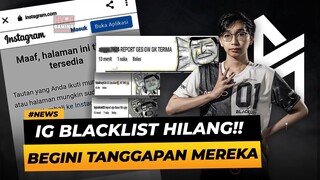 AKUN INSTAGRAM BLACKLIST HILANG! BEGINI TANGGAPAN MEREKA - Hype News