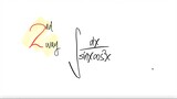 2nd way: trig integral  ∫1/(sin(x) cos^2(x)) dx