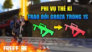 [Garena Free Fire] Phi vụ hoán đổi Groza trong 1s | TTD