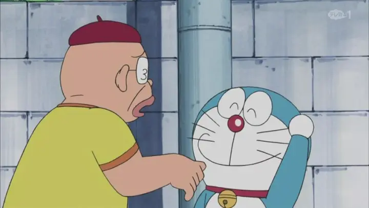Doremon HTV3 Phần 4 Tập 51 - Doraemon Phần Mới Tập 206 - Nguy hiểm! Mặt nạ sư tử