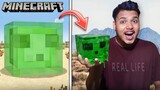 Minecraft Experiments In Real Life !