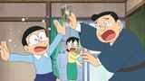 #Doremon Nobita và bố vào bếp