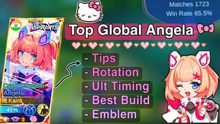 Angela Tips🎀When to Ult, Rotation, Best Build, Emblem, Mistakes to Avoid - by Kaira Channel🌸