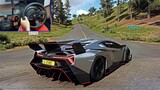 1400HP Lamborghini Veneno - Forza Horizon 5 | Thrustmaster T300RS Gameplay
