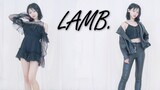 [Yang Qiqi X Baa Qiqi] LAMB. Leather pants, leather coat, long legs, unicorn arm high heels~ [One pe