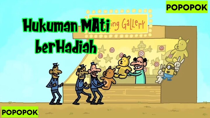Hukuman Berhadiah Selamat || Animasi Lucu PopopOk