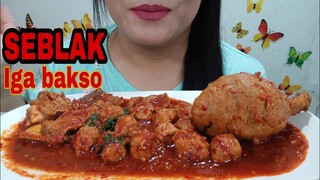 ASMR SEBLAK IGA BAKSO | ASMR MUKBANG INDONESIA | EATING SOUNDS