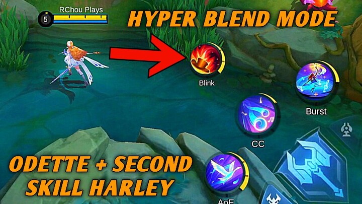 Odette + Second Skill Harley WTF..... Hyper Blend Mode