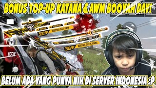 AWM + KATANA BOOYAH DAY! HANYA RASYAH YANG PUNYA AWM + KATANANYA DI SERVER INDONESIA :p