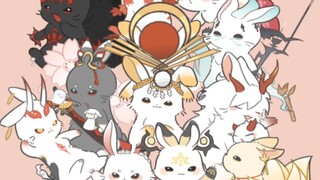 [Tulisan Tangan Onmyoji] Hadiah Ilustrasi Kelinci (Raja Kelinci Heian Kyoba ×)
