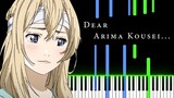Hikaru Nara (Sad & Emotional Ver.) - Your Lie in April OP [Piano Tutorial]