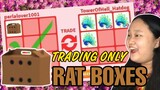 I TRADED ONLY RAT BOXES FOR 24 HOURS IN ADOPT ME (W/F/L?) *Roblox Tagalog*