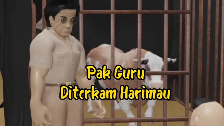 Pak guru diterkam harimau